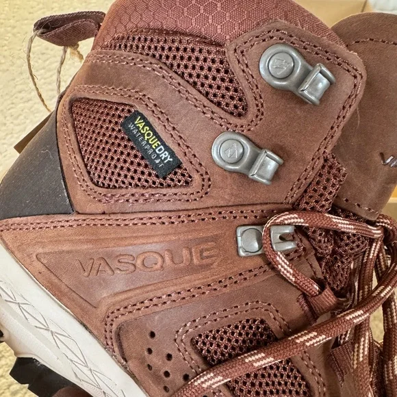 Vasque Breeze 7755 Women’s Waterproof Hiking Boots 7 Brown VasqueDry Trail NWT - Picture 11 of 14